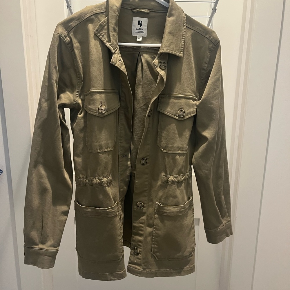 Garcia Women’s Olive Utility Jacket